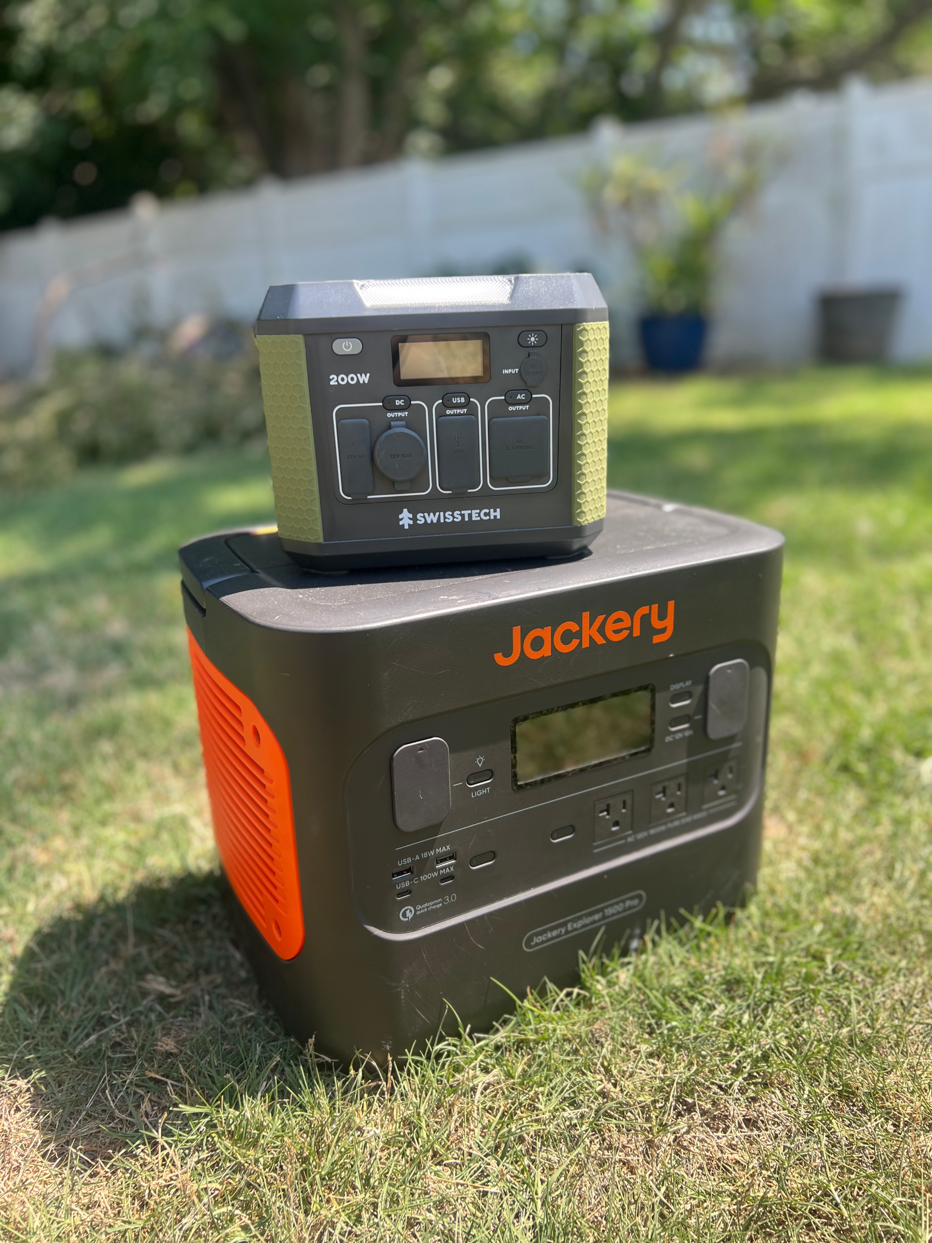 Swiss Tech 200W vs Jackery 1500 Pro: Honest 1-Year Review