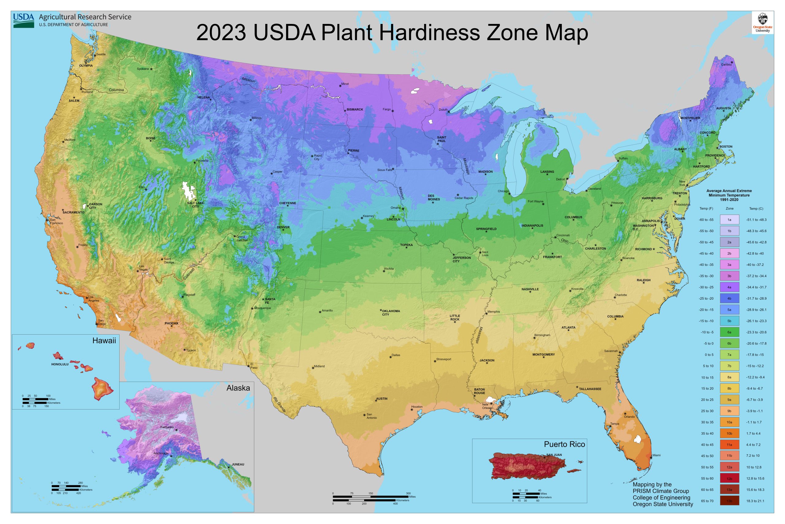 Choosing the Right Plants: USDA and AHS Zones Guide